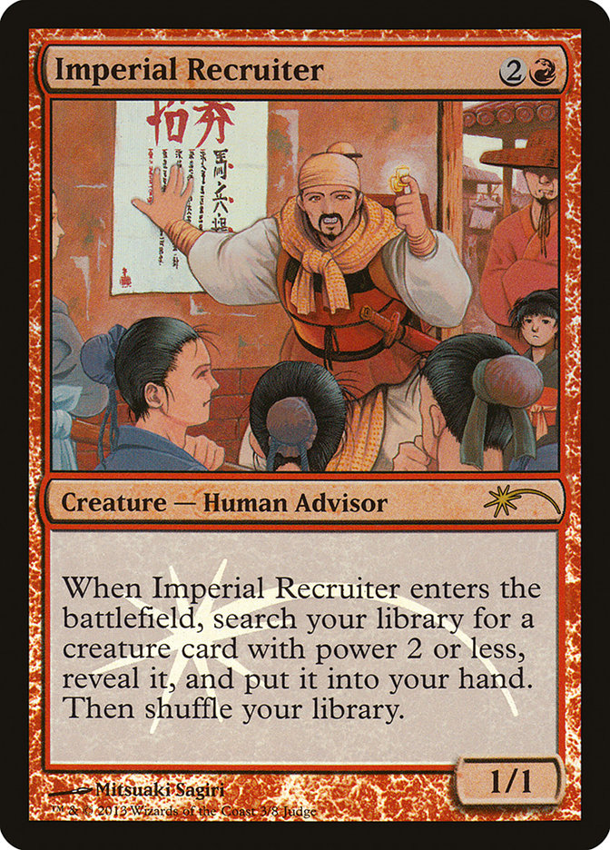 Imperial Recruiter [Judge Gift Cards 2013] | Play N Trade Winnipeg