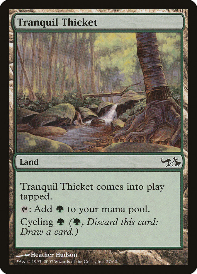 Tranquil Thicket [Duel Decks: Elves vs. Goblins] | Play N Trade Winnipeg