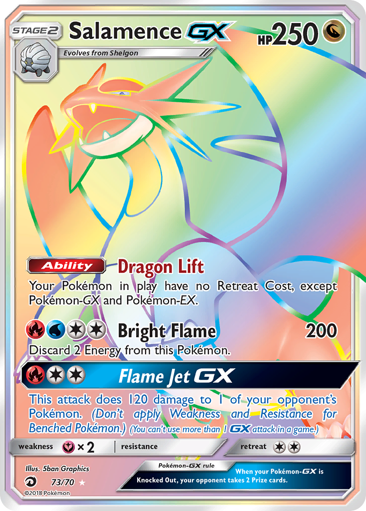 Salamence GX (73/70) [Sun & Moon: Dragon Majesty] | Play N Trade Winnipeg