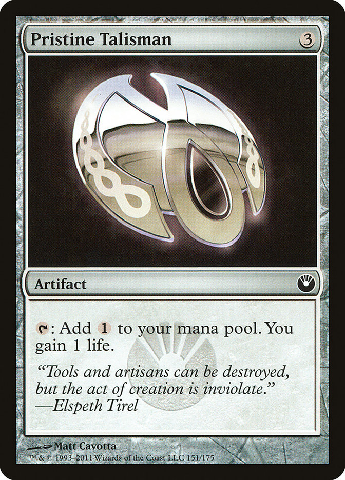 Pristine Talisman (Game Day) [New Phyrexia Promos] | Play N Trade Winnipeg