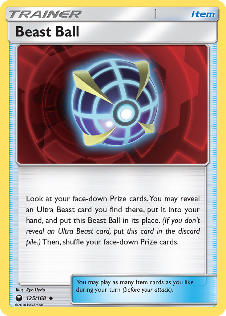 Beast Ball (125/168) [Sun & Moon: Celestial Storm] | Play N Trade Winnipeg