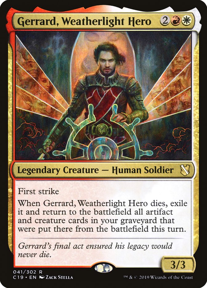 Gerrard, Weatherlight Hero [Commander 2019] | Play N Trade Winnipeg