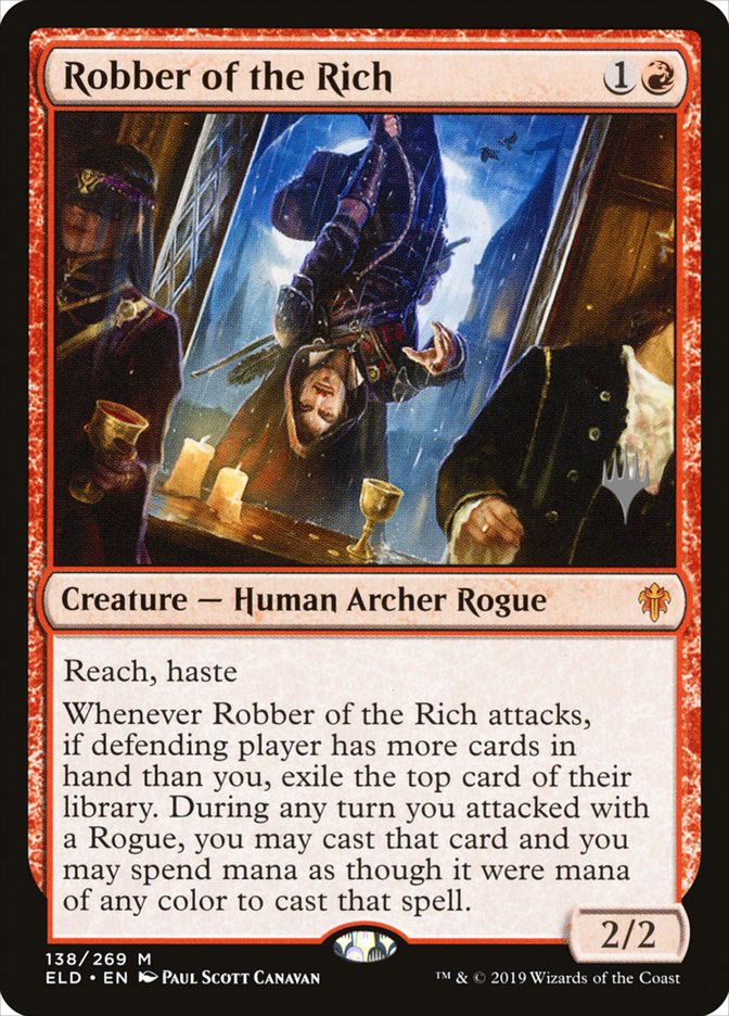 Robber of the Rich (Promo Pack) [Throne of Eldraine Promos] | Play N Trade Winnipeg