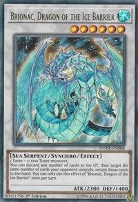 Brionac, Dragon of the Ice Barrier [DUDE-EN008] Ultra Rare | Play N Trade Winnipeg