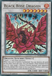 Black Rose Dragon [DUDE-EN010] Ultra Rare | Play N Trade Winnipeg