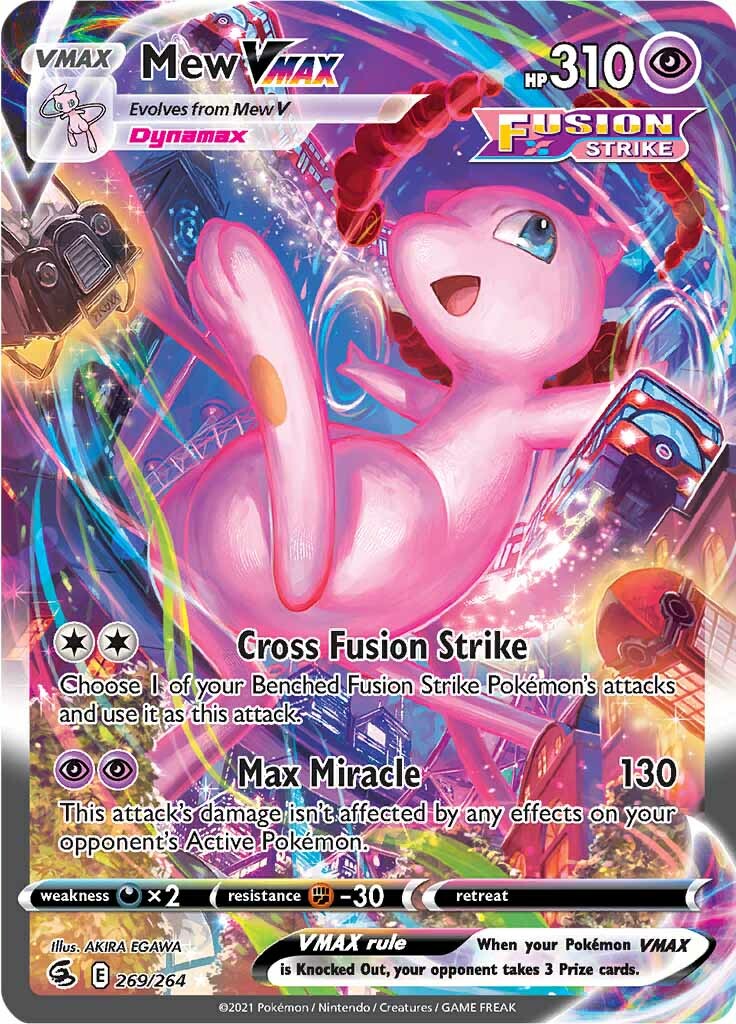 Mew VMAX (269/264) [Sword & Shield: Fusion Strike] | Play N Trade Winnipeg