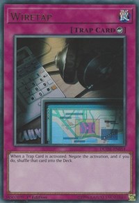 Wiretap [DUDE-EN054] Ultra Rare | Play N Trade Winnipeg