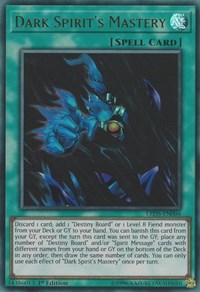 Dark Spirit's Mastery [LED5-EN004] Ultra Rare | Play N Trade Winnipeg