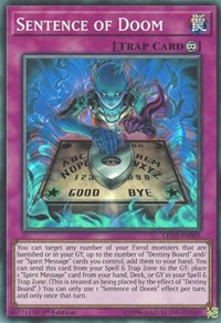 Sentence of Doom [LED5-EN005] Super Rare | Play N Trade Winnipeg