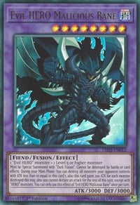 Evil HERO Malicious Bane [LED5-EN012] Ultra Rare | Play N Trade Winnipeg