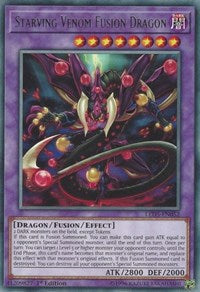 Starving Venom Fusion Dragon [LED5-EN052] Rare | Play N Trade Winnipeg