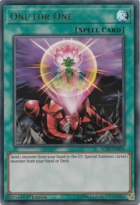 One for One [AC19-EN018] Ultra Rare | Play N Trade Winnipeg