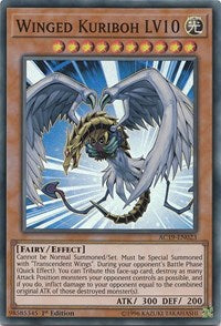 Winged Kuriboh LV10 [AC19-EN023] Super Rare | Play N Trade Winnipeg