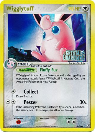 Wigglytuff (13/100) (Stamped) [EX: Crystal Guardians] | Play N Trade Winnipeg