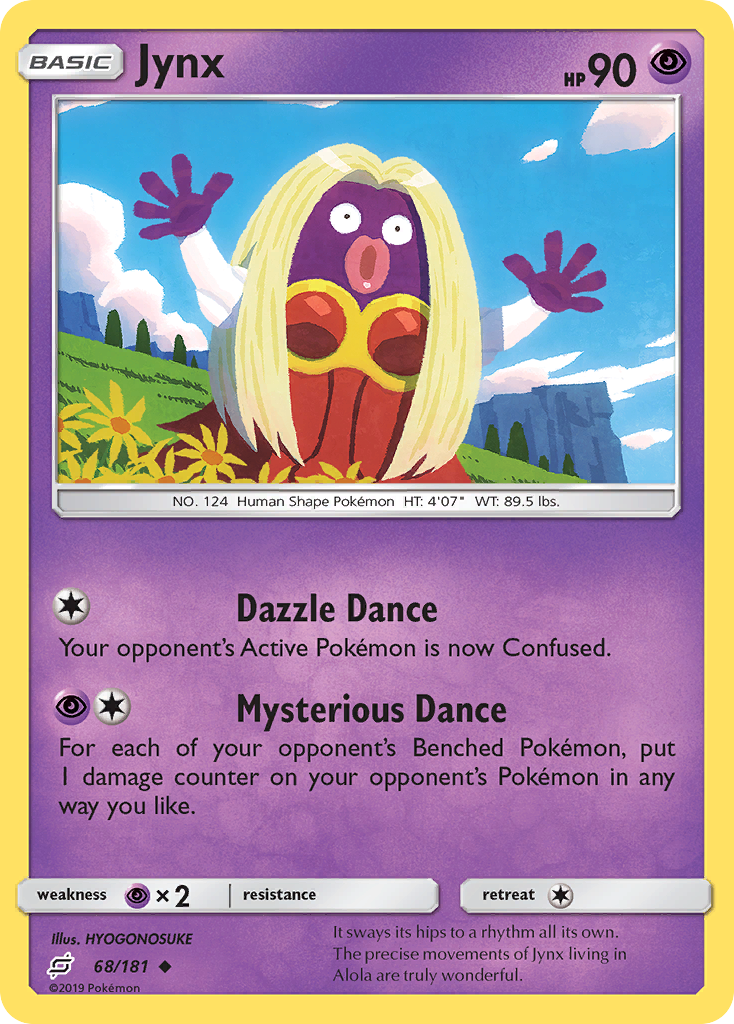 Jynx (68/181) [Sun & Moon: Team Up] | Play N Trade Winnipeg