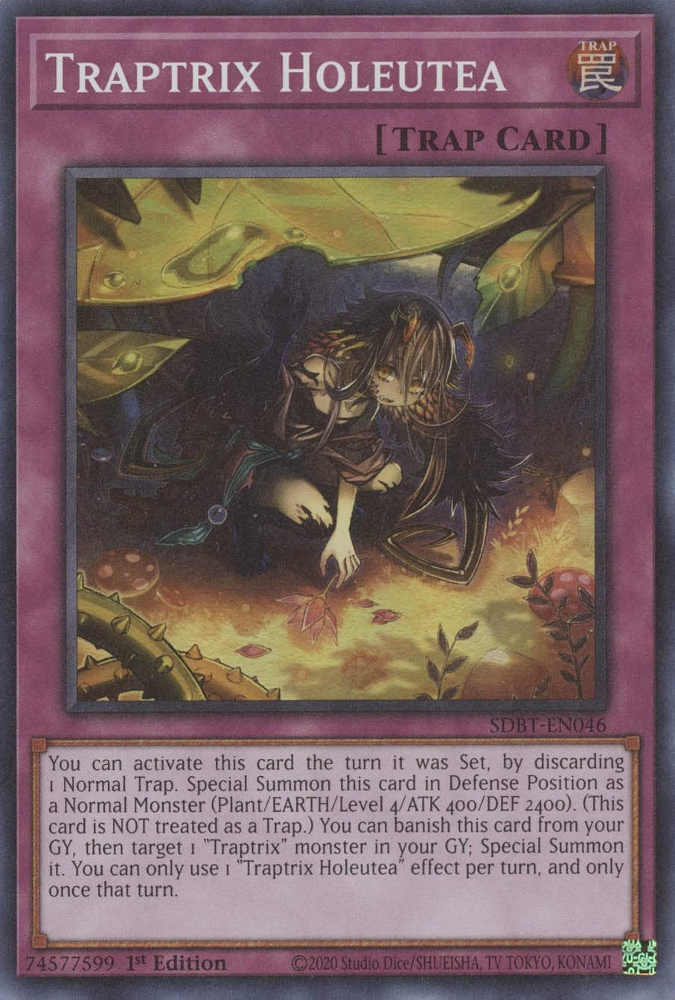 Traptrix Holeutea [SDBT-EN046] Super Rare | Play N Trade Winnipeg