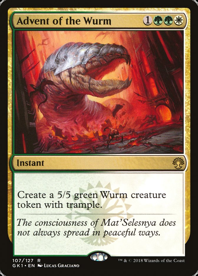 Advent of the Wurm [Guilds of Ravnica Guild Kit] | Play N Trade Winnipeg