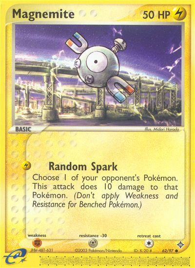 Magnemite (62/97) [EX: Dragon] | Play N Trade Winnipeg