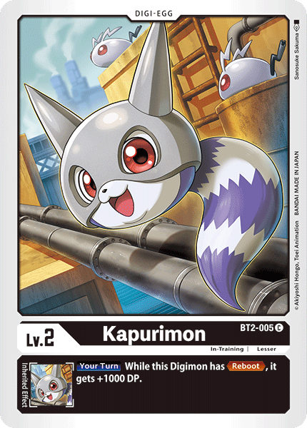 Kapurimon [BT2-005] [Release Special Booster Ver.1.0] | Play N Trade Winnipeg