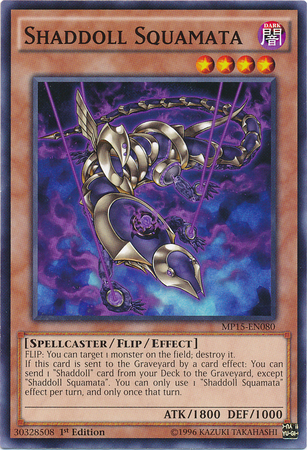 Shaddoll Squamata [MP15-EN080] Common | Play N Trade Winnipeg