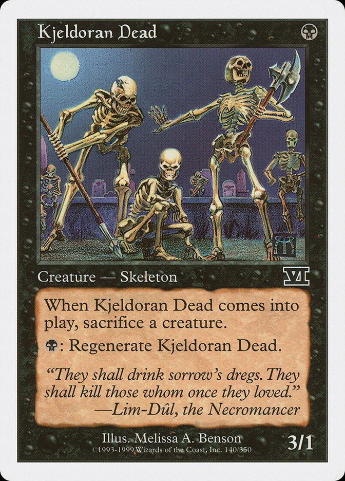 Kjeldoran Dead [Classic Sixth Edition] | Play N Trade Winnipeg