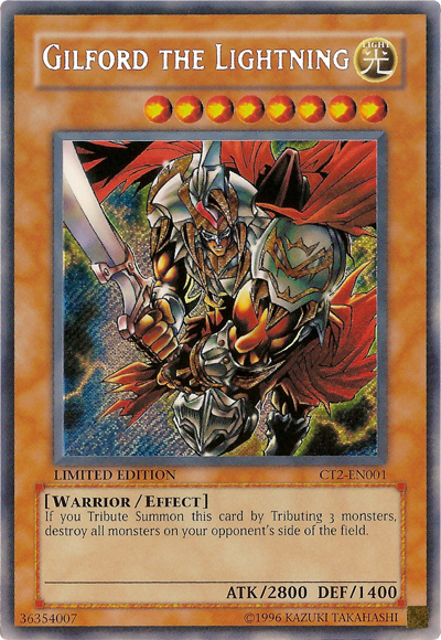 Gilford the Lightning [CT2-EN001] Secret Rare | Play N Trade Winnipeg