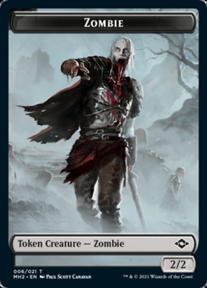 Zombie Token [Modern Horizons 2 Tokens] | Play N Trade Winnipeg