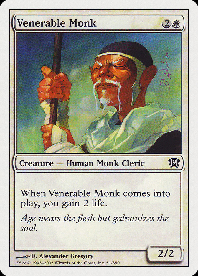 Venerable Monk [Ninth Edition] | Play N Trade Winnipeg