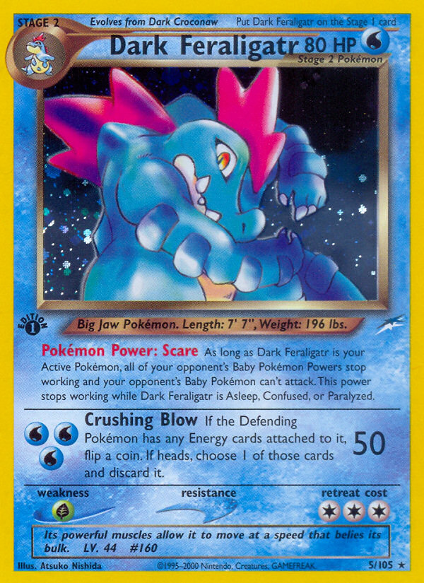 Dark Feraligatr (5/105) [Neo Destiny 1st Edition] | Play N Trade Winnipeg