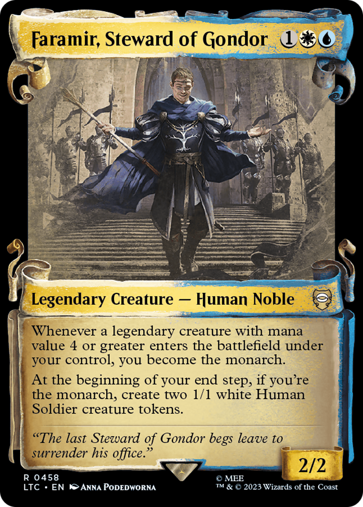Faramir, Steward of Gondor [The Lord of the Rings: Tales of Middle-Earth Commander Showcase Scrolls] | Play N Trade Winnipeg