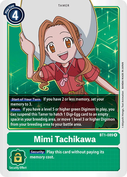 Mimi Tachikawa [BT1-089] [Release Special Booster Ver.1.0] | Play N Trade Winnipeg