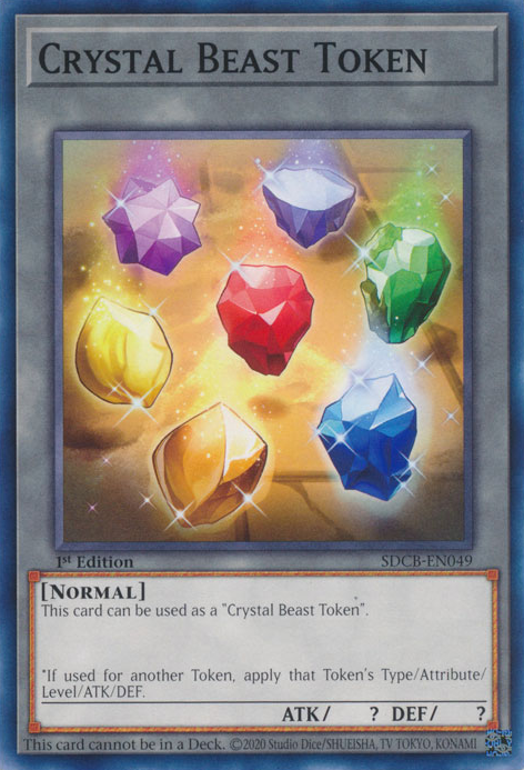 Crystal Beast Token [SDCB-EN049] Common | Play N Trade Winnipeg