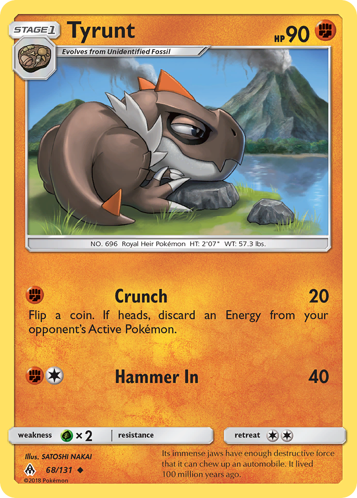 Tyrunt (68/131) [Sun & Moon: Forbidden Light] | Play N Trade Winnipeg