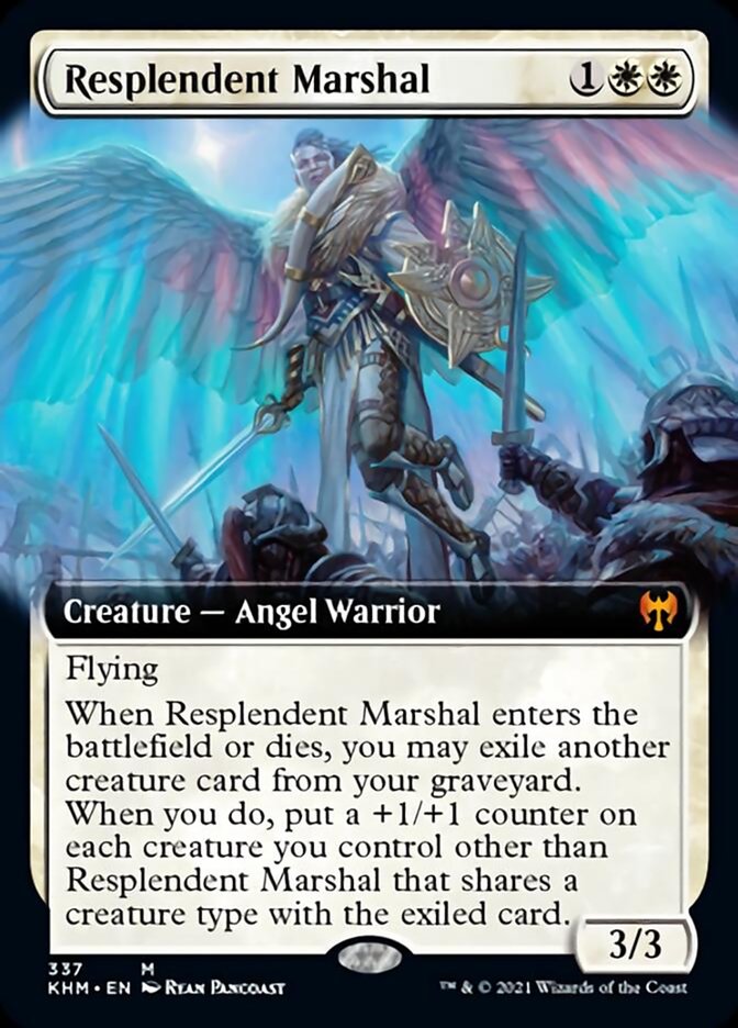 Resplendent Marshal (Extended Art) [Kaldheim] | Play N Trade Winnipeg