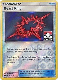 Beast Ring (102/131) (League Promo) [Sun & Moon: Forbidden Light] | Play N Trade Winnipeg