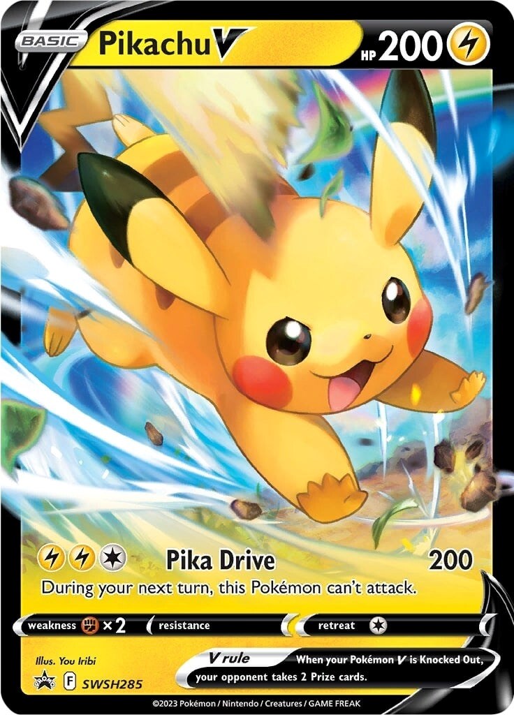 Pikachu V (SWSH285) [Sword & Shield: Black Star Promos] | Play N Trade Winnipeg