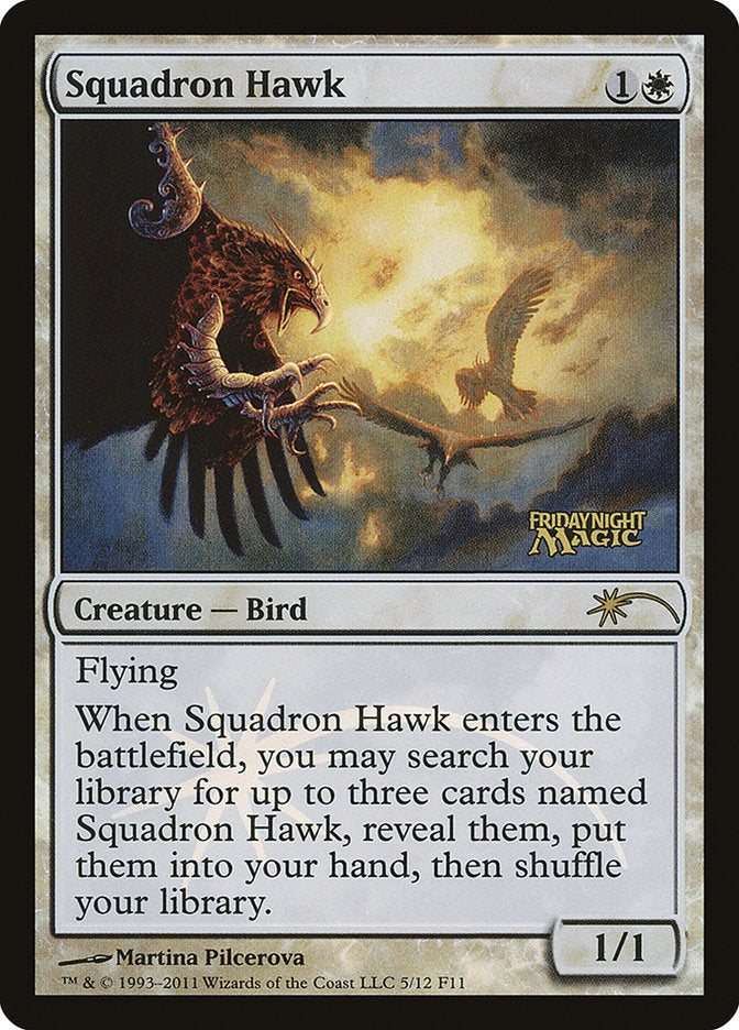Squadron Hawk [Friday Night Magic 2011] | Play N Trade Winnipeg