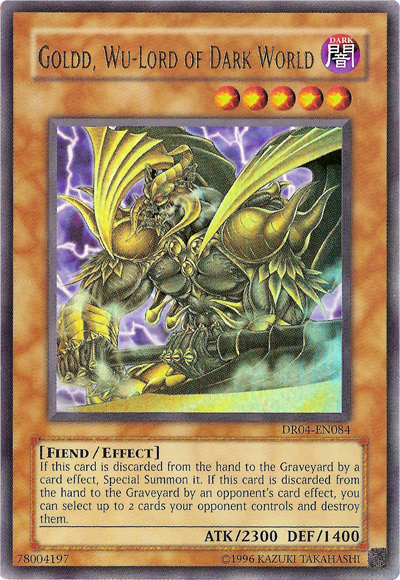 Goldd, Wu-Lord of Dark World [DR04-EN084] Ultra Rare | Play N Trade Winnipeg