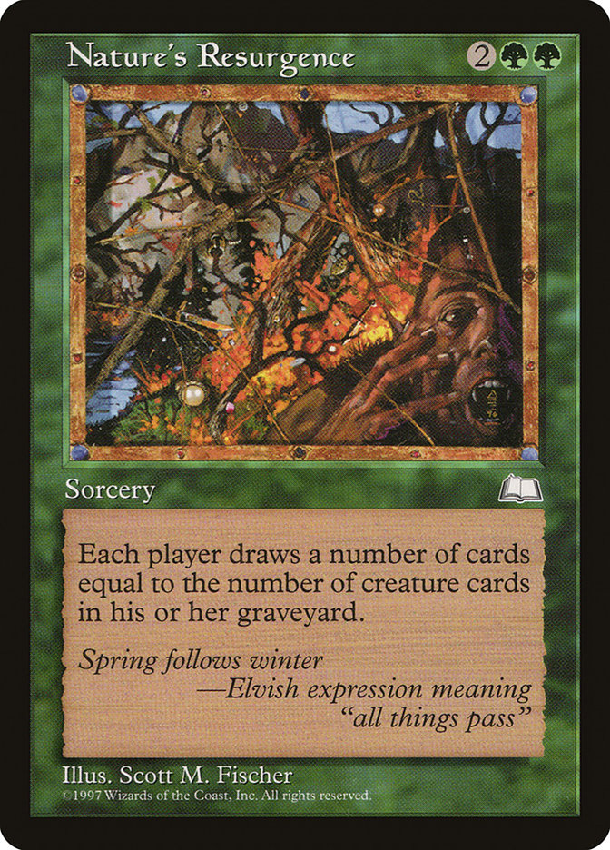 Nature's Resurgence [Weatherlight] | Play N Trade Winnipeg