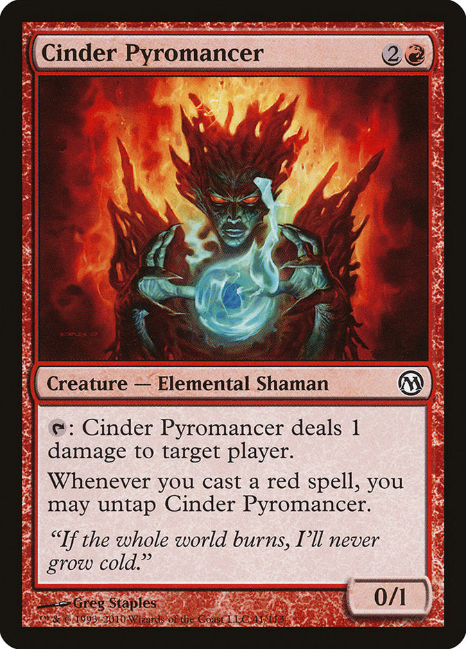 Cinder Pyromancer [Duels of the Planeswalkers] | Play N Trade Winnipeg
