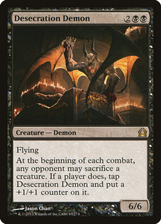 Desecration Demon [Return to Ravnica] | Play N Trade Winnipeg