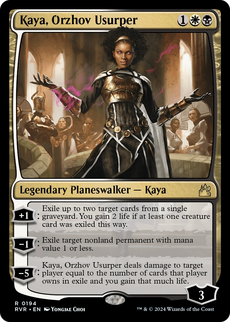 Kaya, Orzhov Usurper [Ravnica Remastered] | Play N Trade Winnipeg