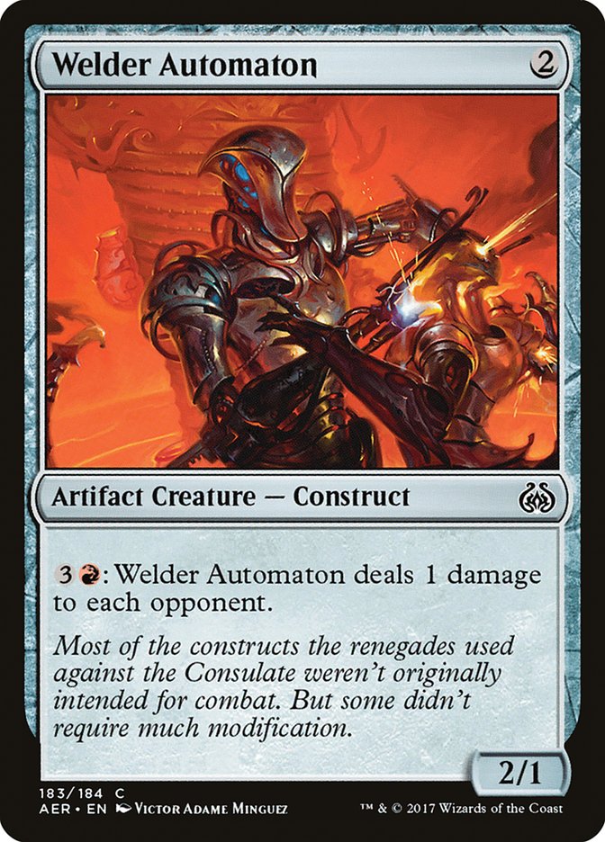 Welder Automaton [Aether Revolt] | Play N Trade Winnipeg