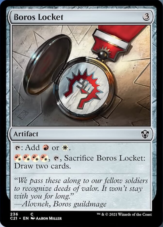 Boros Locket [Commander 2021] | Play N Trade Winnipeg