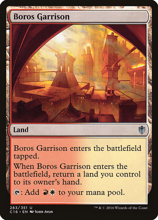 Boros Garrison [Commander 2016] | Play N Trade Winnipeg