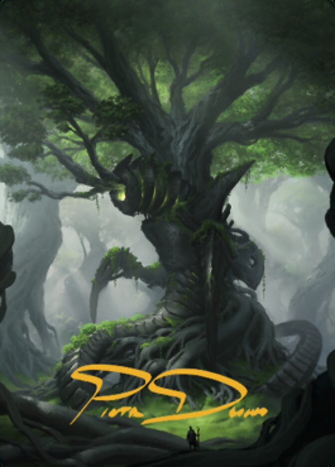 Forest Art Card (Gold-Stamped Signature) [The Brothers' War Art Series] | Play N Trade Winnipeg