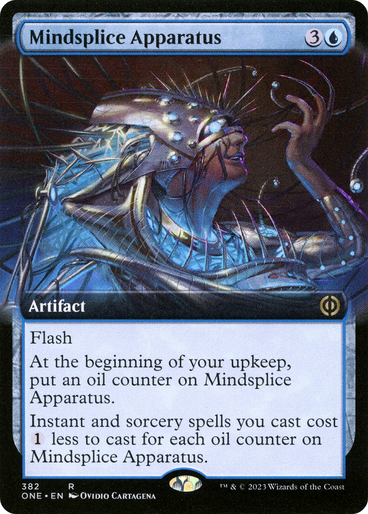 Mindsplice Apparatus (Extended Art) [Phyrexia: All Will Be One] | Play N Trade Winnipeg