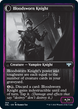 Bloodsworn Squire // Bloodsworn Knight [Innistrad: Double Feature] | Play N Trade Winnipeg