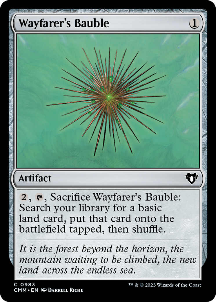 Wayfarer's Bauble [Commander Masters] | Play N Trade Winnipeg