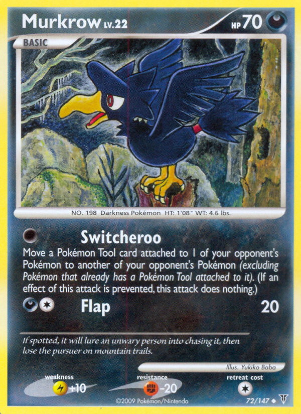 Murkrow (72/147) [Platinum: Supreme Victors] | Play N Trade Winnipeg